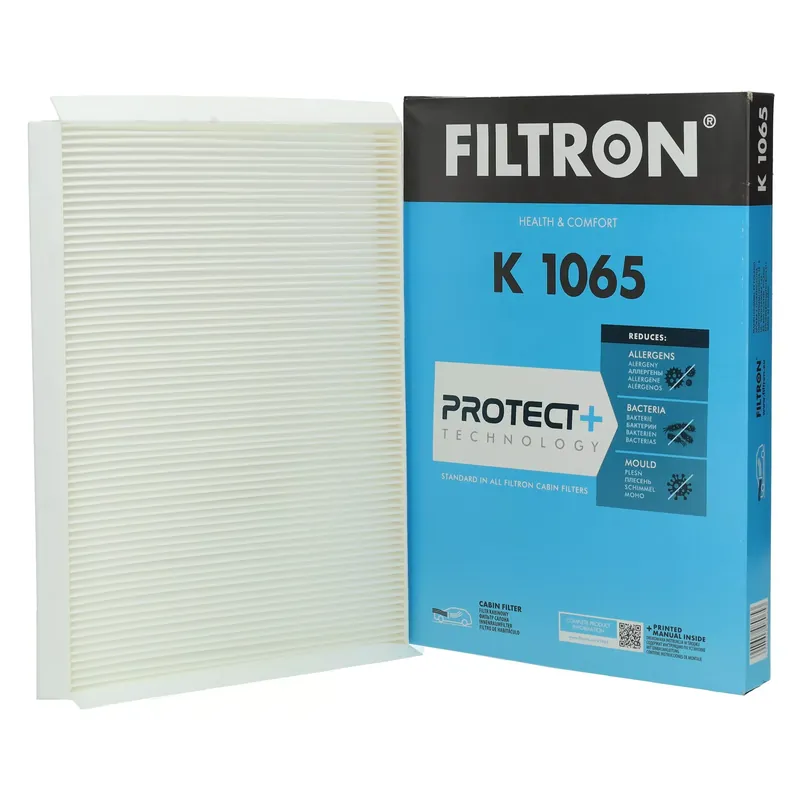 Łatwy zwrot Filtr Kabinowy Filtron K1065